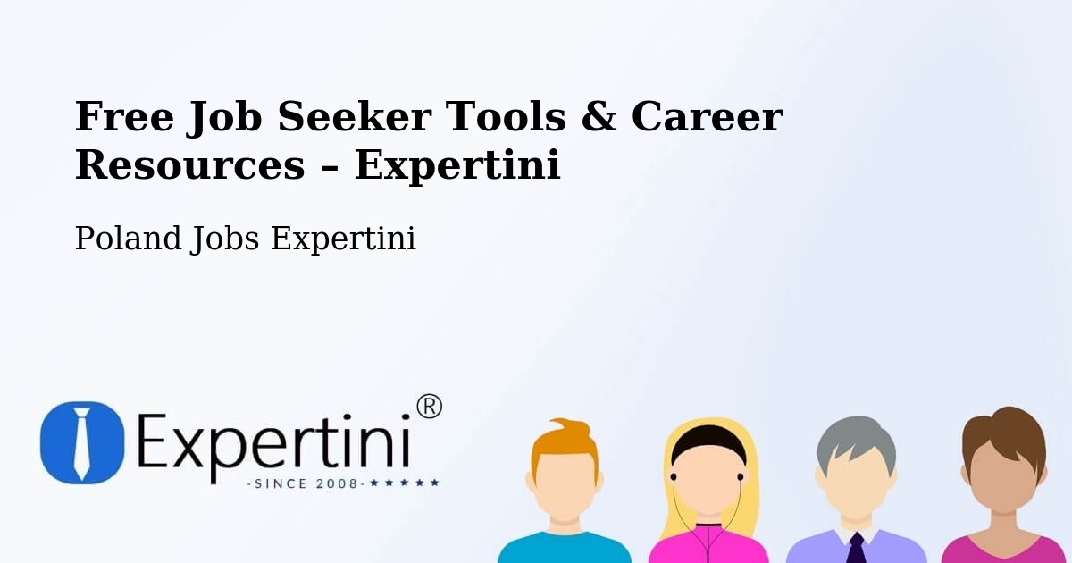 Free Job Seeker Tools & Career Resources – Dobrodzień - Dobrodzień, Poland Jobs Expertini