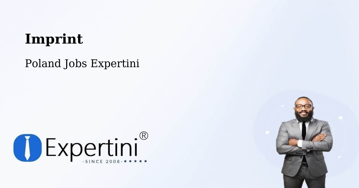 Imprint – Dobrodzień - Poland Jobs Expertini